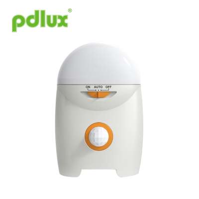 PDLUX 4*4.5 AA Battery Powered LED Night Light with motion sensor